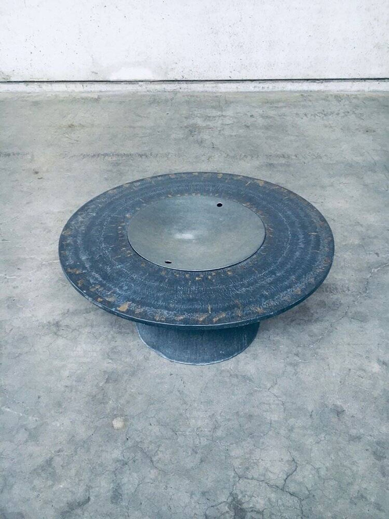 Handmade Folk Art Bar Coffee Table, India, 1970s
