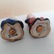 Breton salt and pepper shakers in a couple.