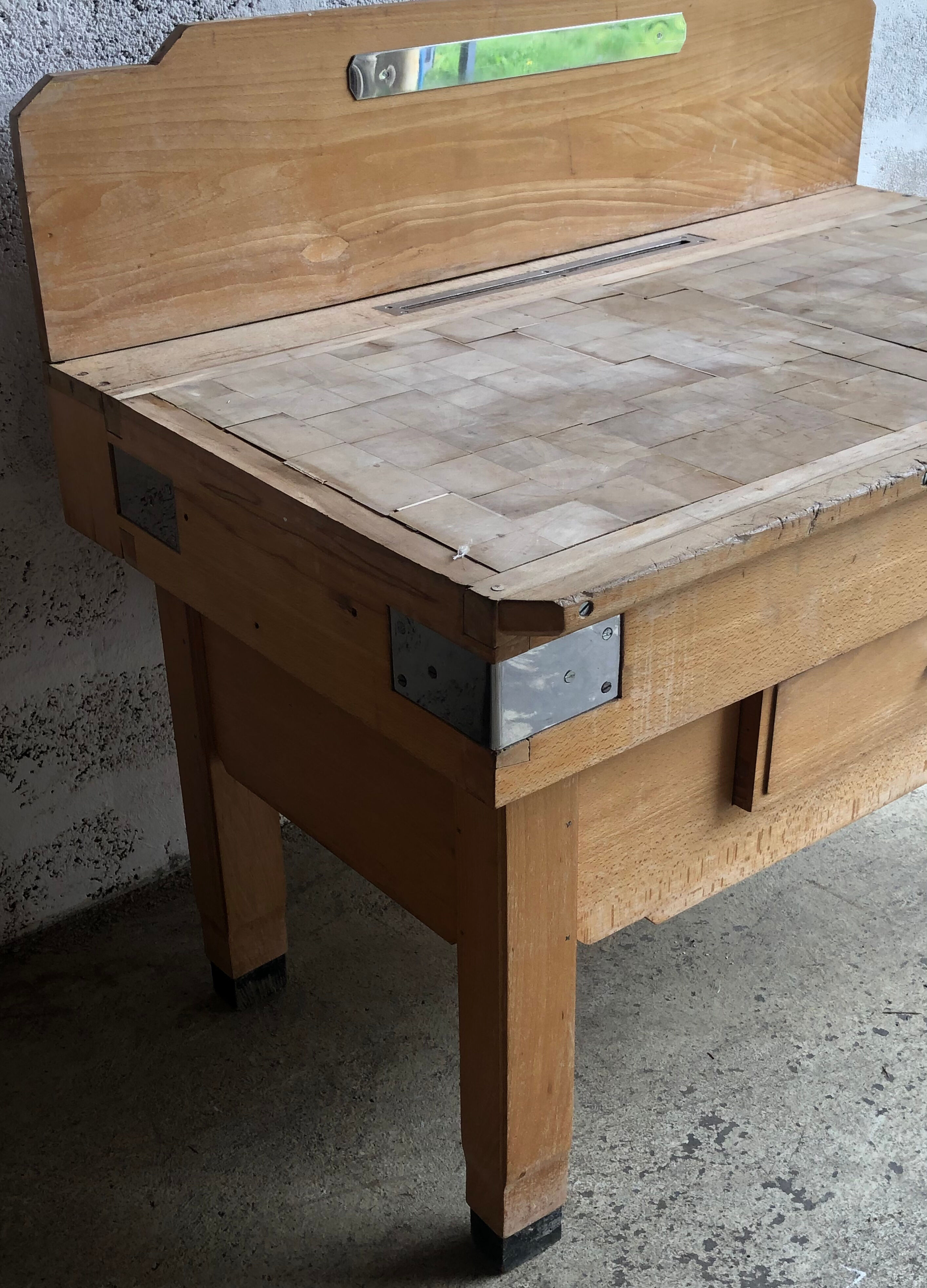 Butcher's bill 1950 art deco furniture craft butcher deco indus.