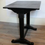 Black bistro table