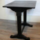 Table bistrot noire