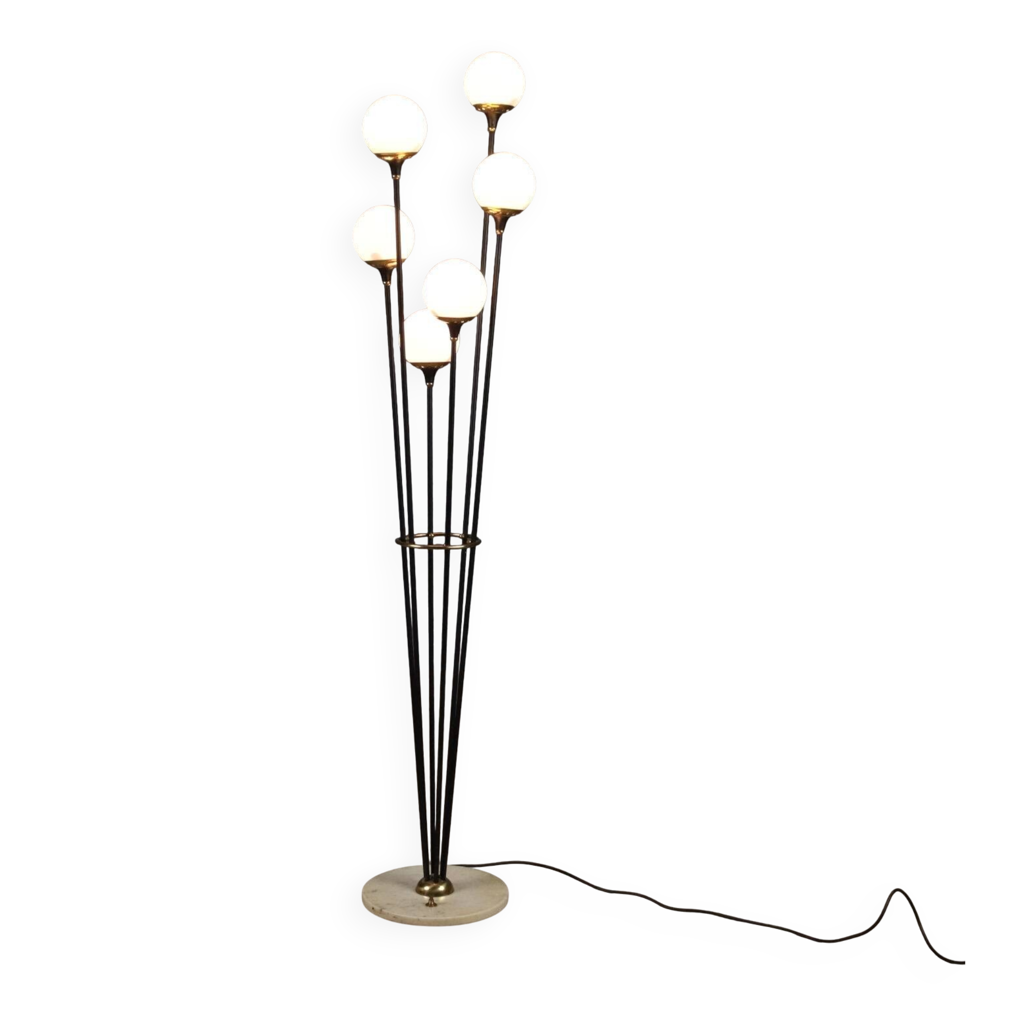 Vintage 1960s tree-style floor lamp