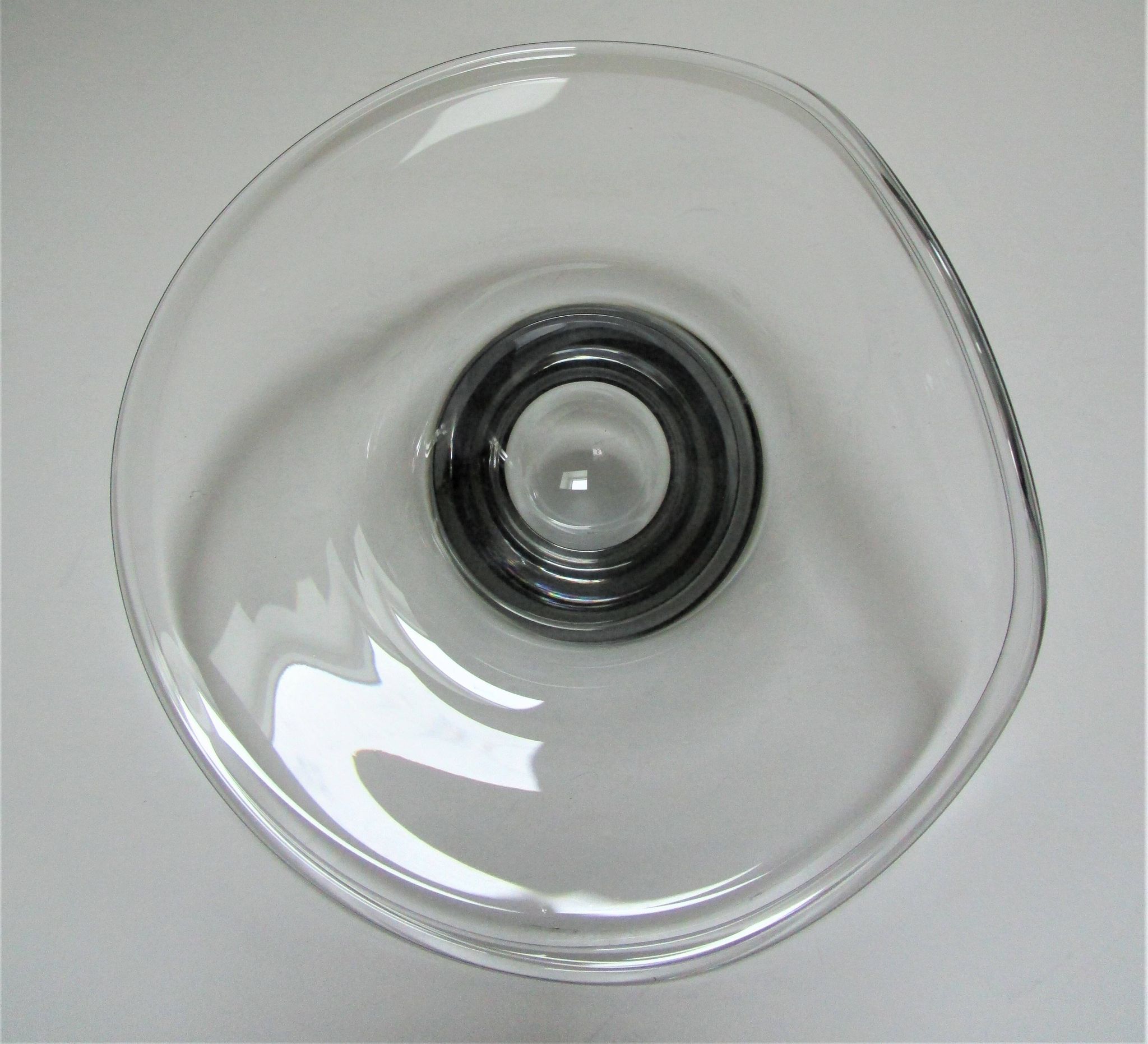 coupelle verre vicke lindstrand kosta design estampillé