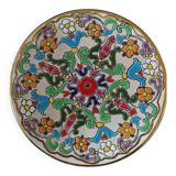 Decorative Floral Plate by Jose Royo Vilar, Spain