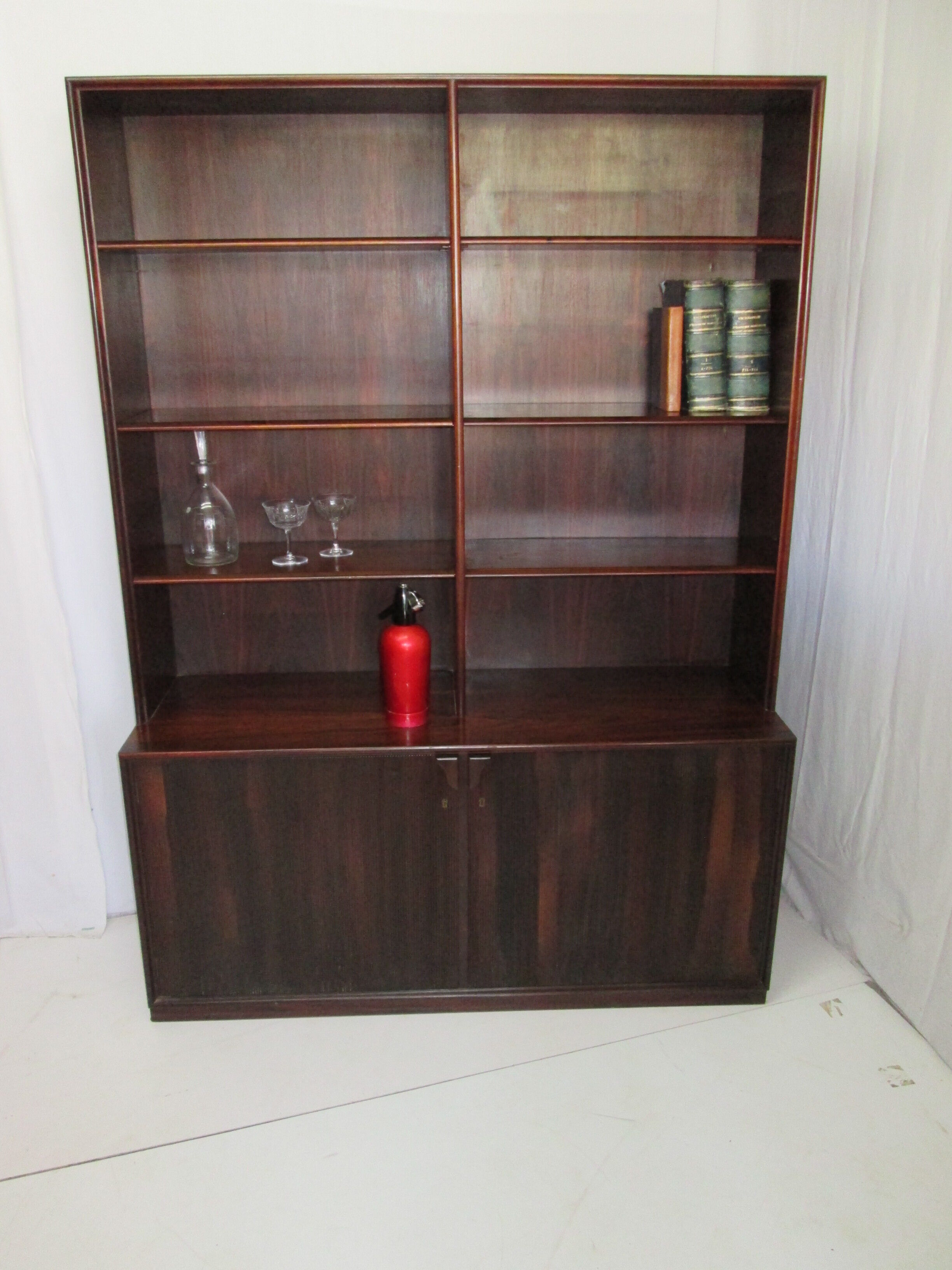Danish rosewood bookcase