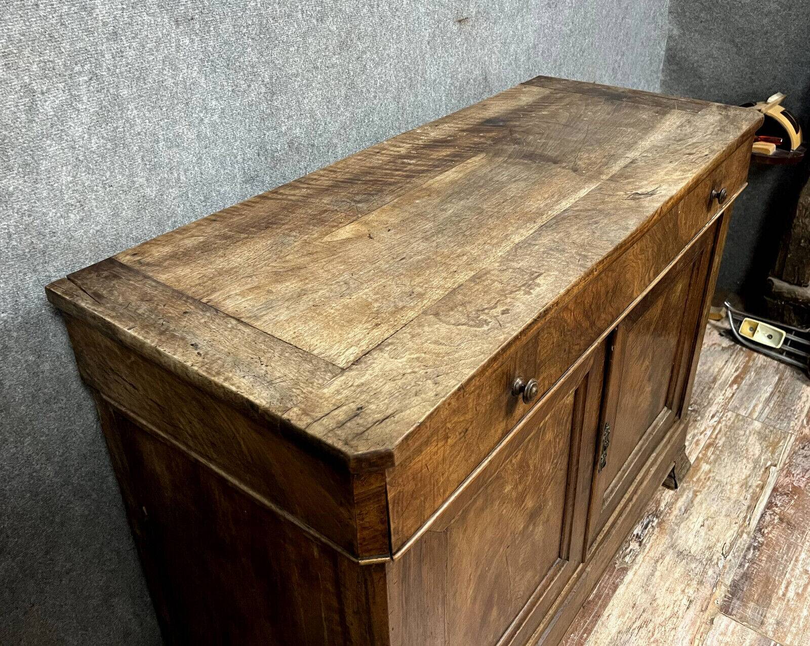 Directoire period sideboard in walnut circa 1820