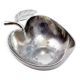 Empty vintage apple pocket