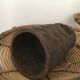 Vase Kuba en bois - Congo - Afrique
