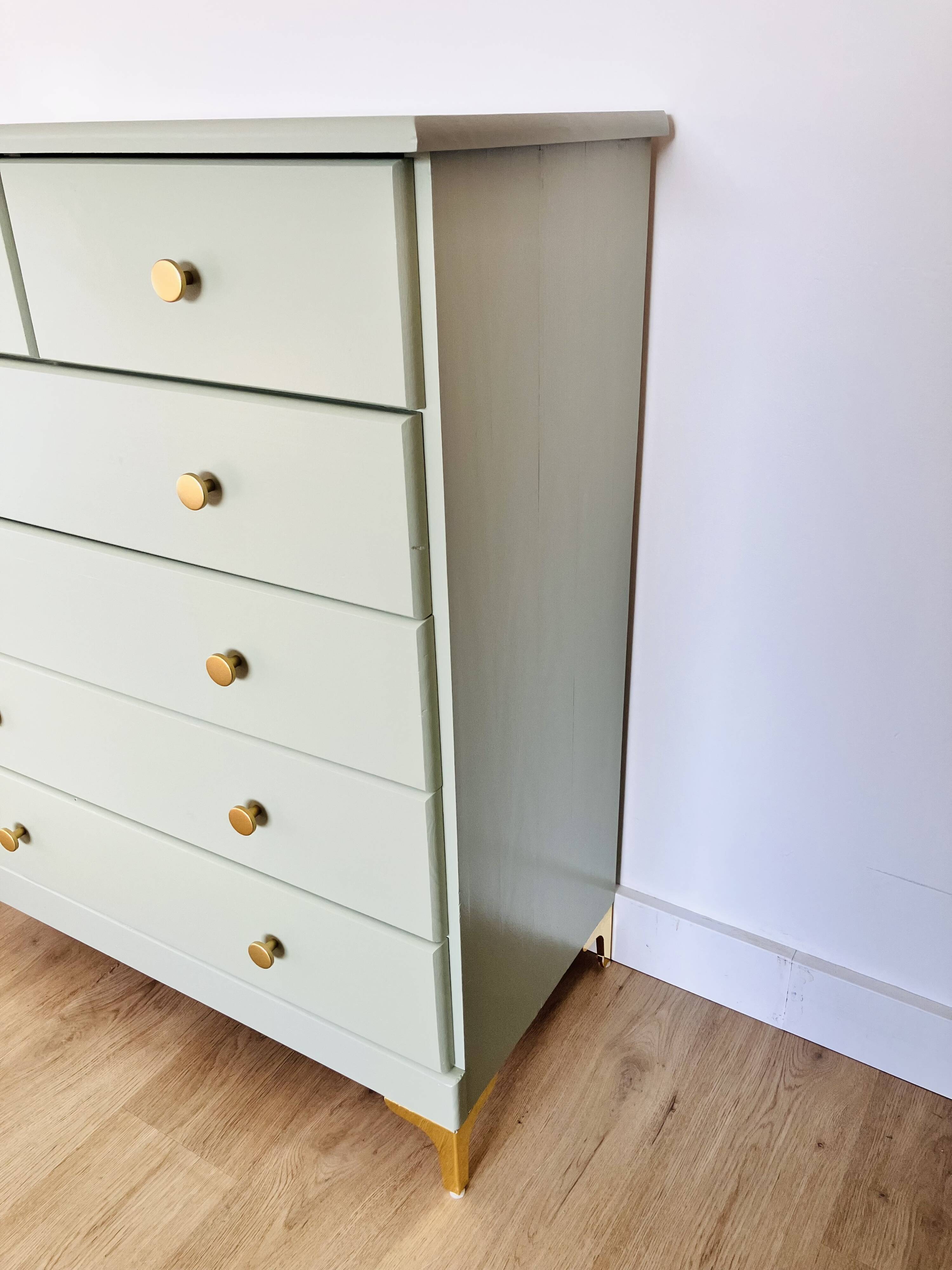 6-drawer chest in solid pine