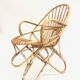 Rohe Noordwolde rattan chair, 1960, Netherlands