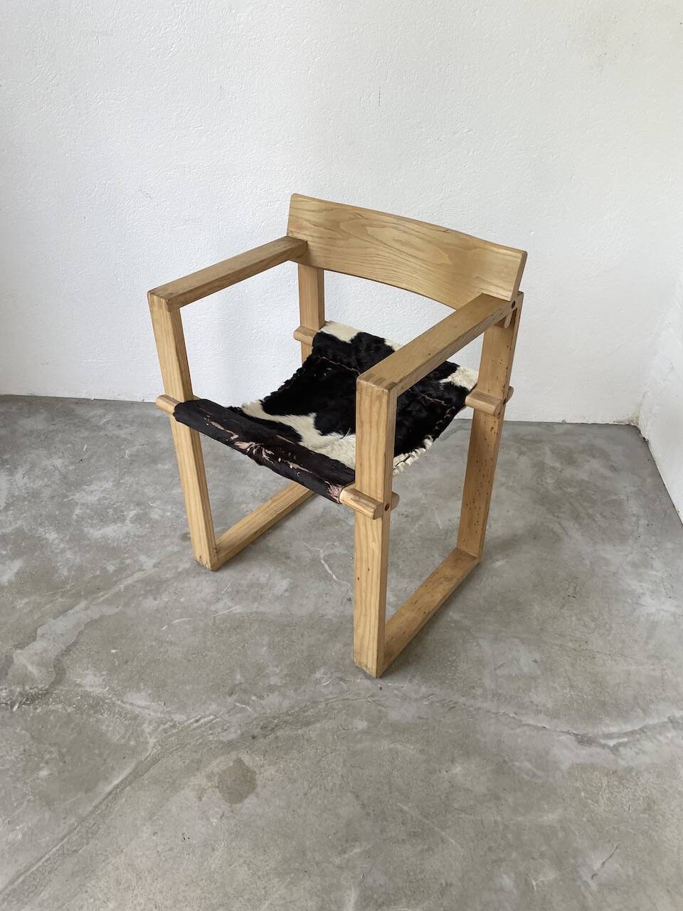 Oak chairs with armrests Ate Van Apeldoorn