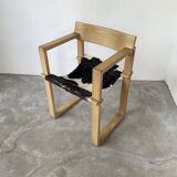 Oak chairs with armrests Ate Van Apeldoorn