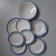 Lot plates and dishes earthenware Badonviller Carthage Rare