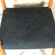Suite of 4 Scandinavian teak chairs with anthracite grey velvet top 1960