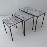 Pull-out tables  modernist ceramic
