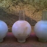 Verre de lampe ancienne