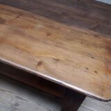 Table d’office L140,5xP80cm XIX° 2 tiroirs