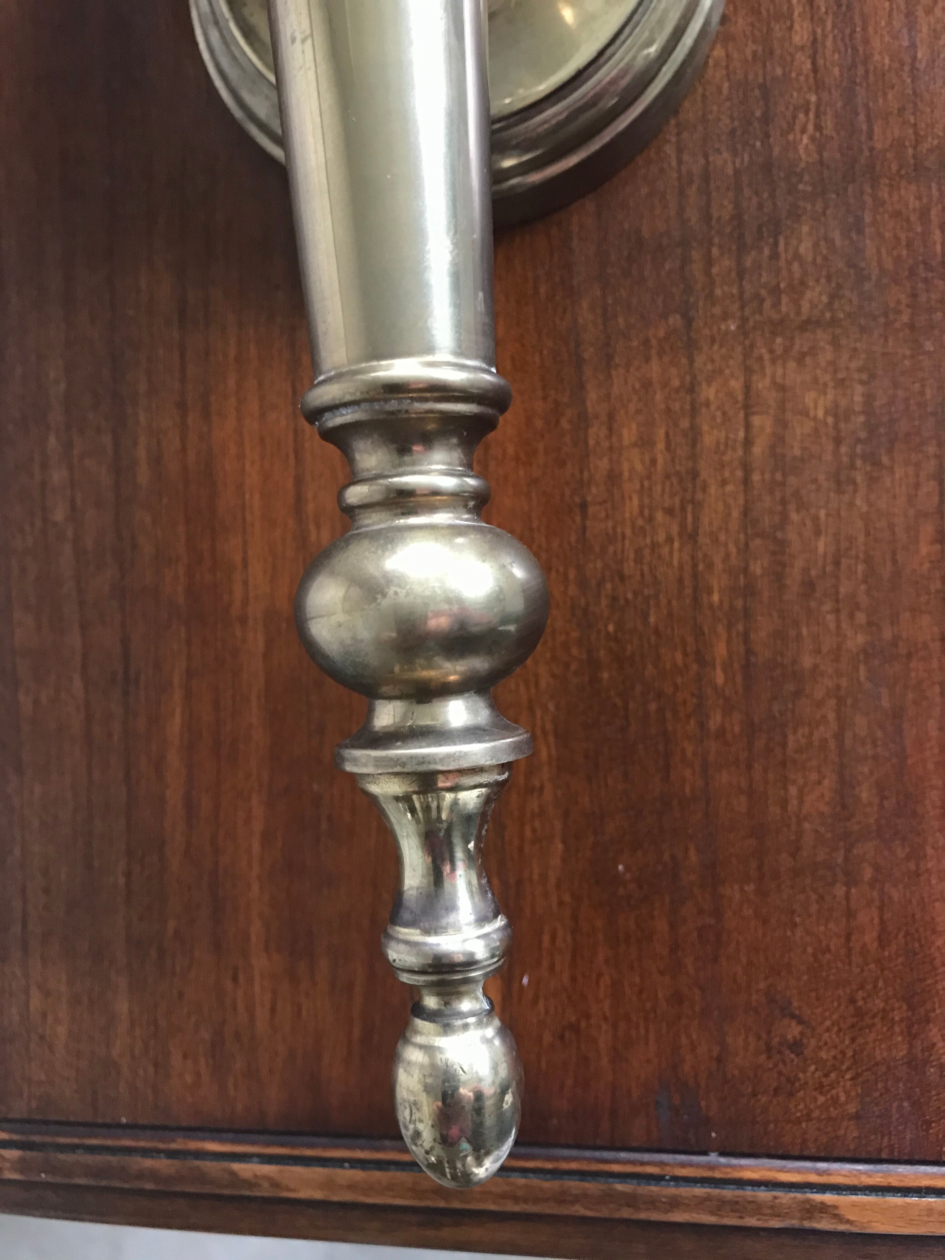 Vintage brass sconce