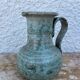 Small water green ceramic pitcher