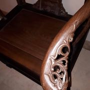 Chinese Quanyi Armchair In Jichimu, China Qing Dynasty