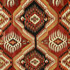 Anatolian handmade kilim rug 290 cm x 151 cm