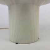 Mushroom table lamp by Peill and Putzler in striped glass, 1970.