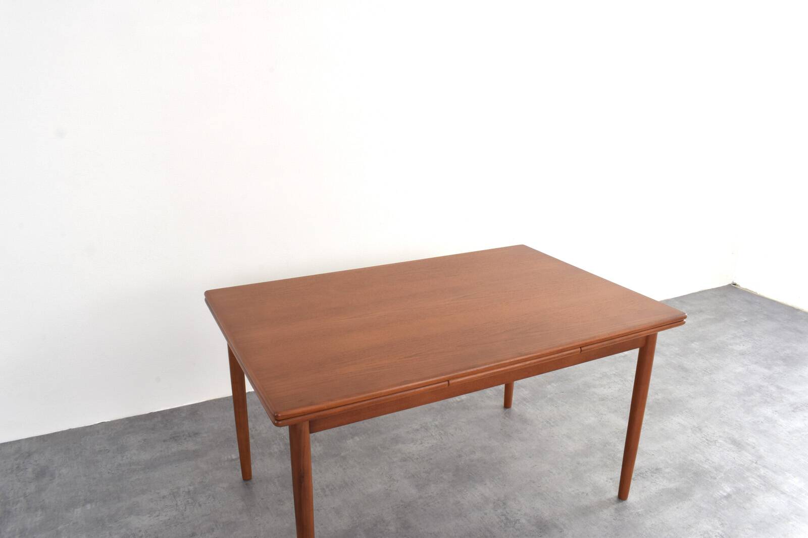 Mid-Century Danish Extendable Teak Dining Table from Rogenstrup Möbelfabrik