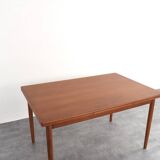 Mid-Century Danish Extendable Teak Dining Table from Rogenstrup Möbelfabrik