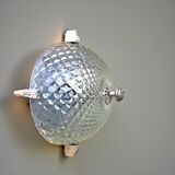 Glass Round Flush Mount wall or ceiling