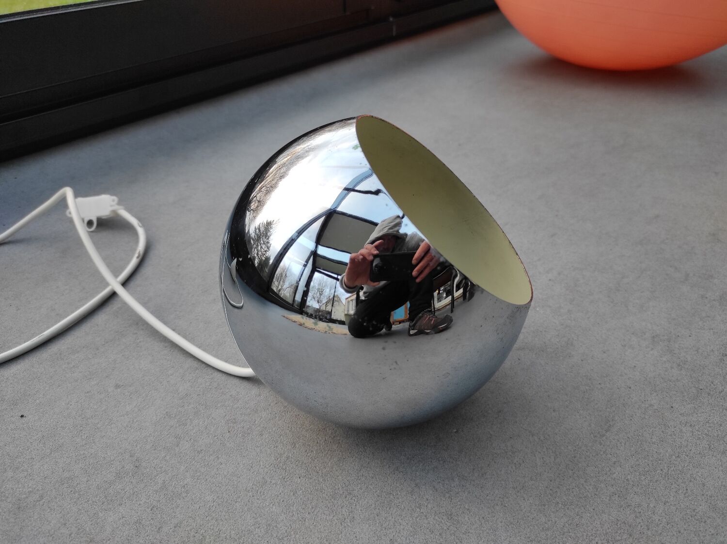 Eyeball 1970 stainless steel, chrome