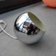 Suspension eyeball 1970 en inox chromé