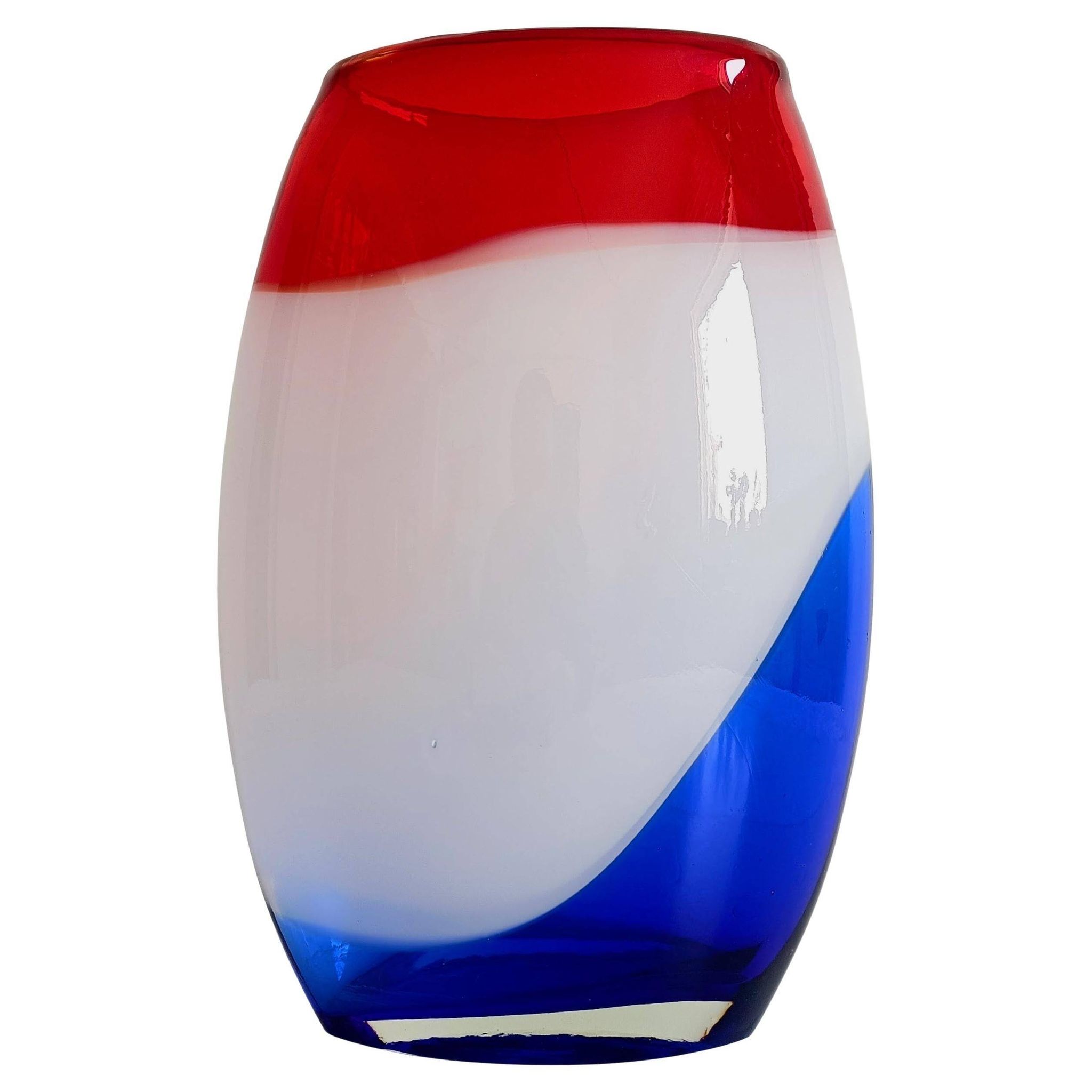 Post-Modern Murano Art Glass Vase by Cose Belle, Italy, 1980s