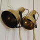 Duo workshop lamp solid brass