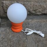 Orange vintage lamp