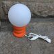 Lampe vintage orange