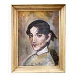 Painting "The Spanish Woman" mid-20th century