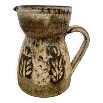 Albert Thiry Vallauris Ceramic Pitcher Circa 1950