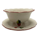 Earthenware draining salad bowl