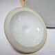 Teapot porcelain white and gold aluminite frugier limoges vintage