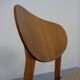 Dining Chairs in Walnut & Beech, 1960s, Set of 3