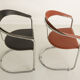 Canasta chair in Italian leather by Arrben, 197 years