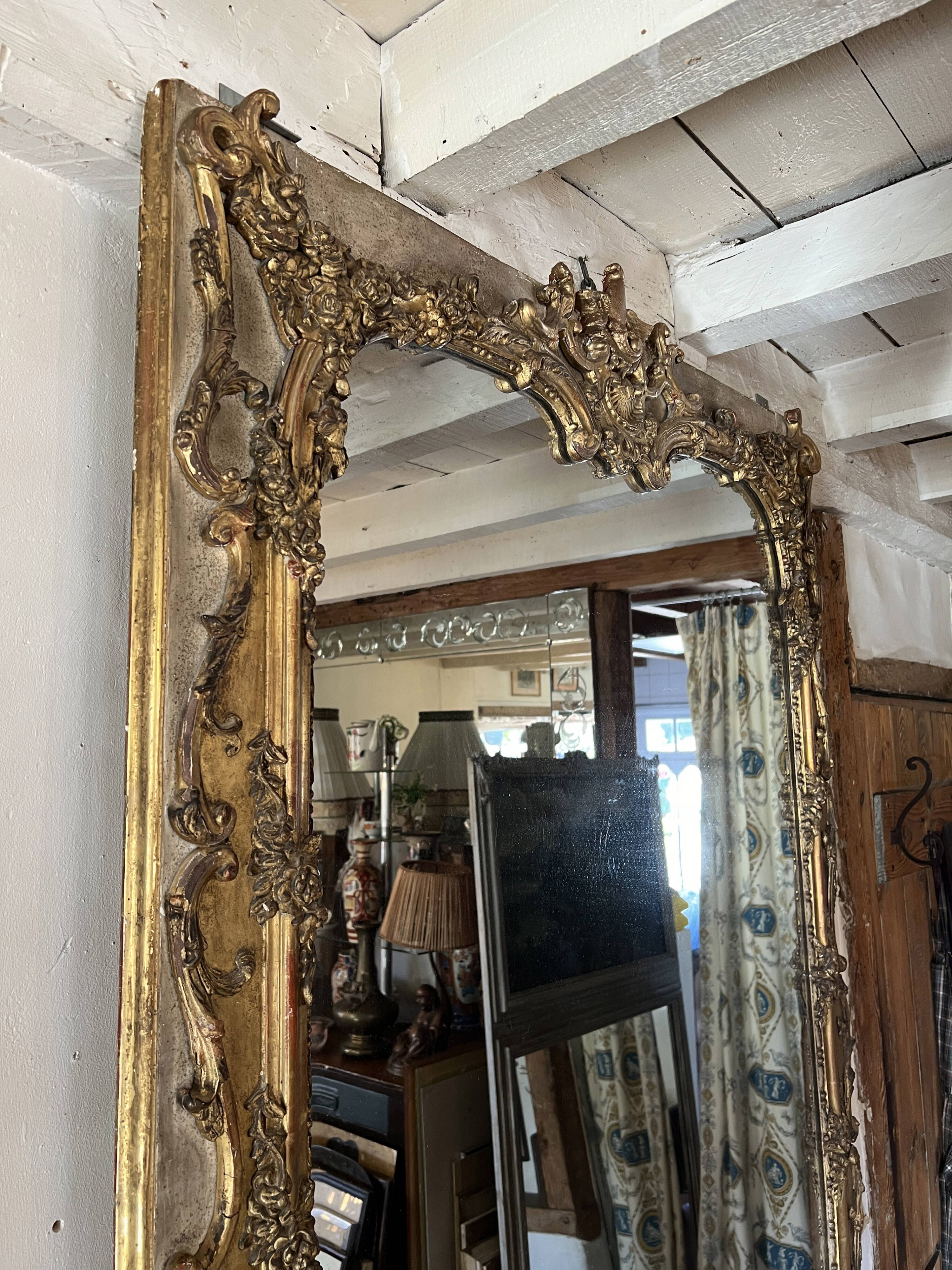 18th Century Golden Mirror