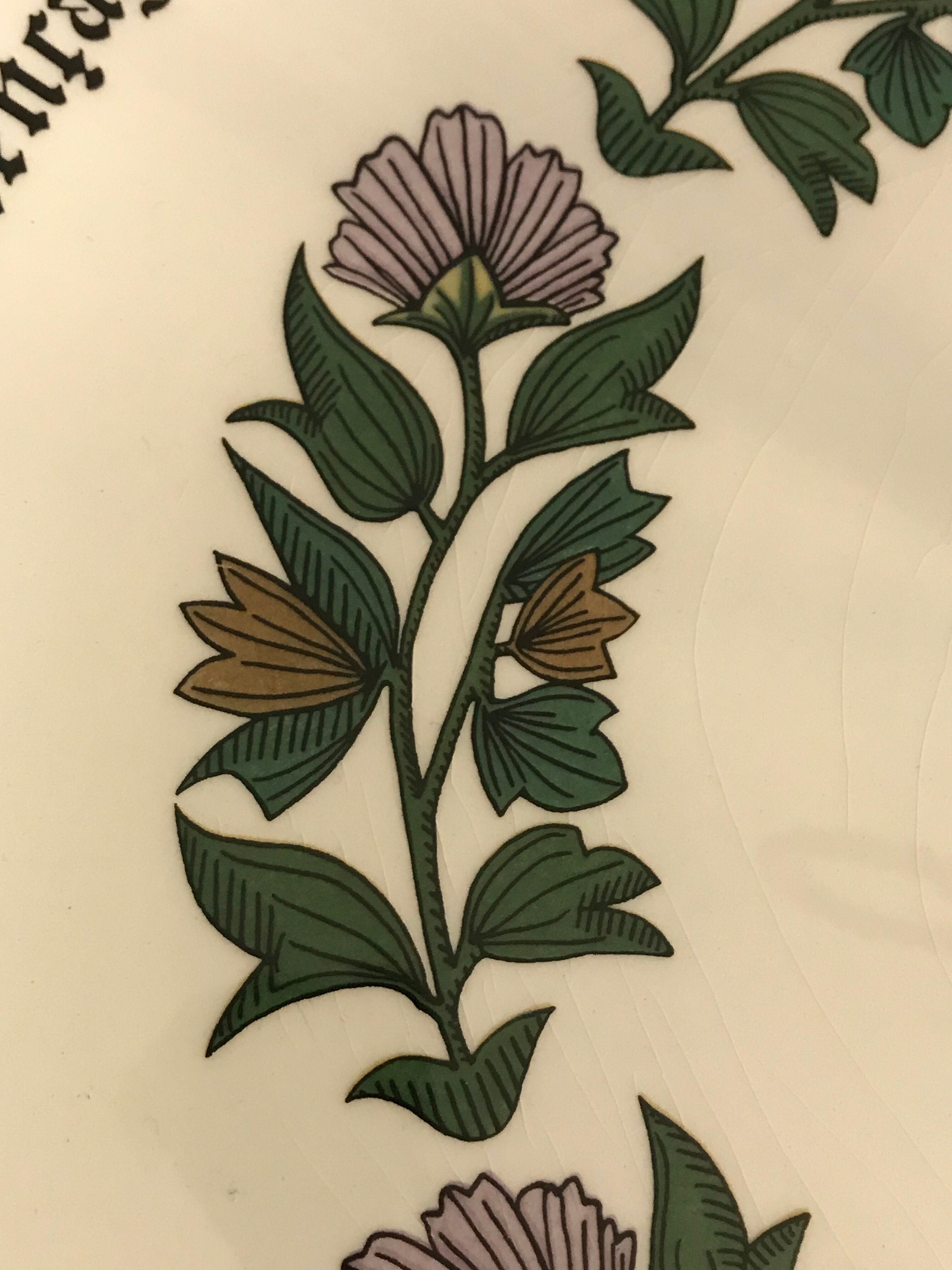 Gien 1970 earthenware cheese platter