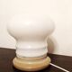 White Glass Table Lamp by Ivan Jakes, 1960s
