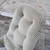 3 rotating vintage armchairs