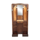 Art Deco Coat Rack in Walnut Burl