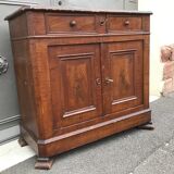 Buffet sapin ancien campagnard bohême 1900s