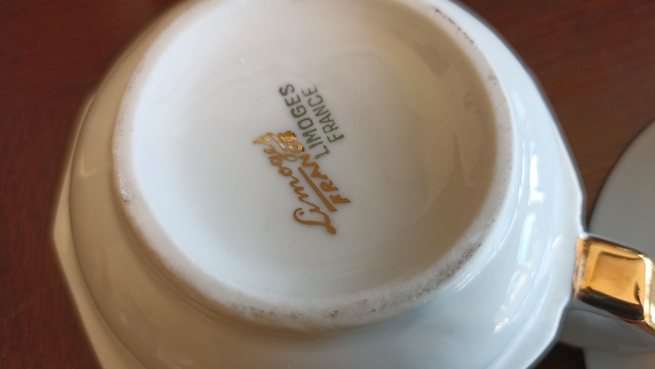 La Seynie porcelain chocolate cup