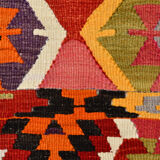 5x7 bold colorful kilim rug, 155x220cm