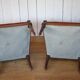 Pair of Louis XVI style armchairs